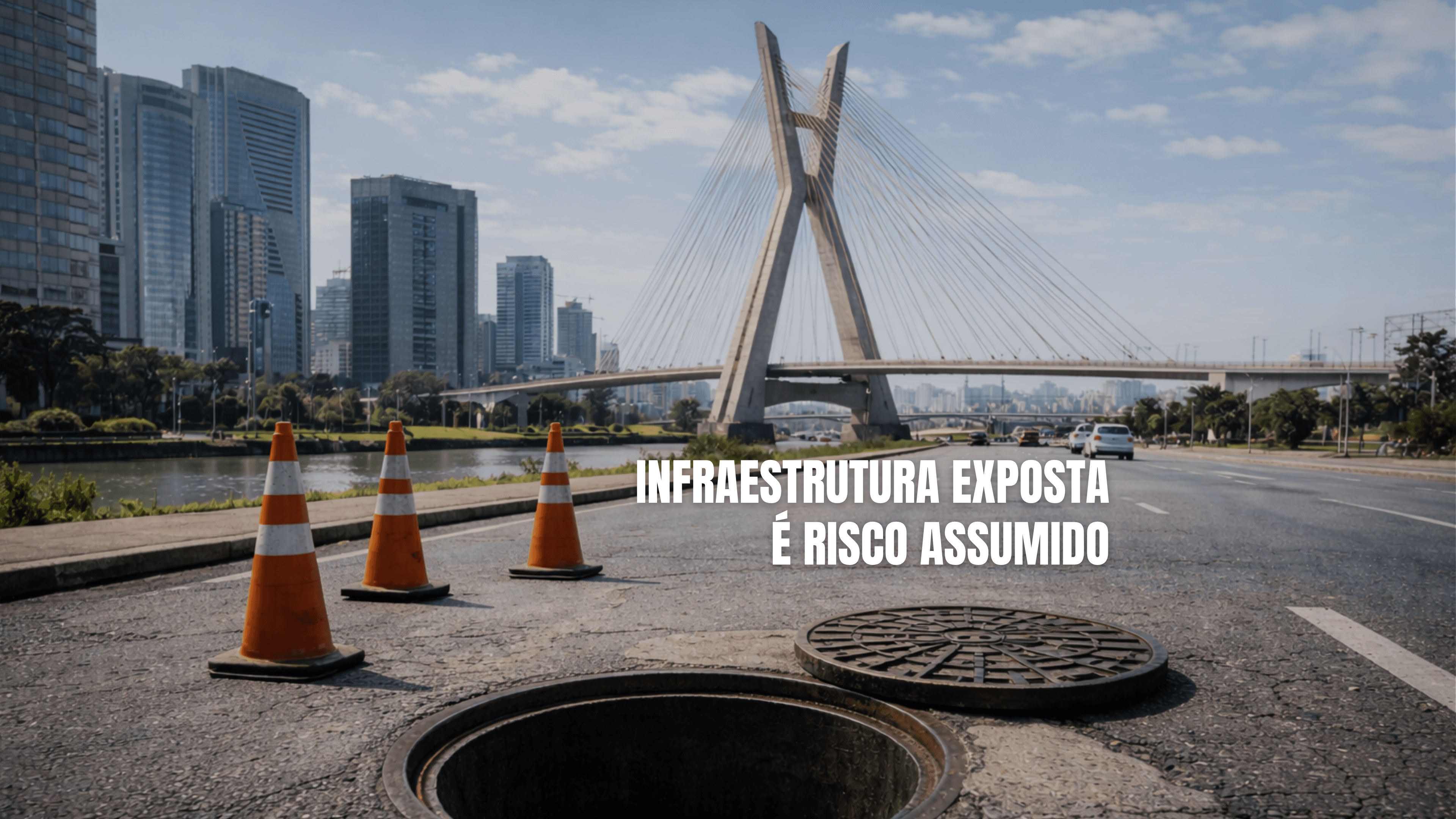 Infraestrutura urbana exposta