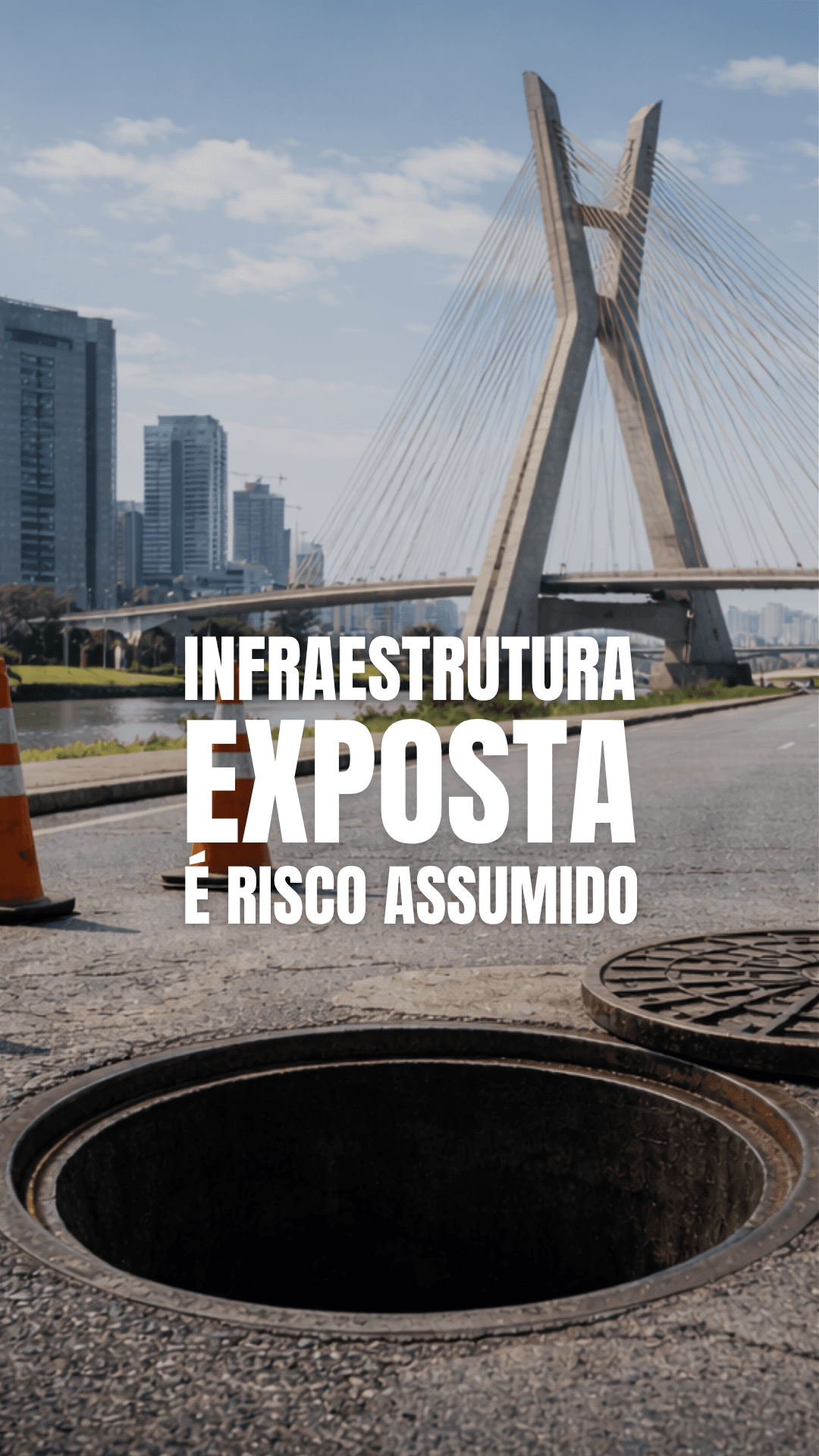 Infraestrutura urbana exposta