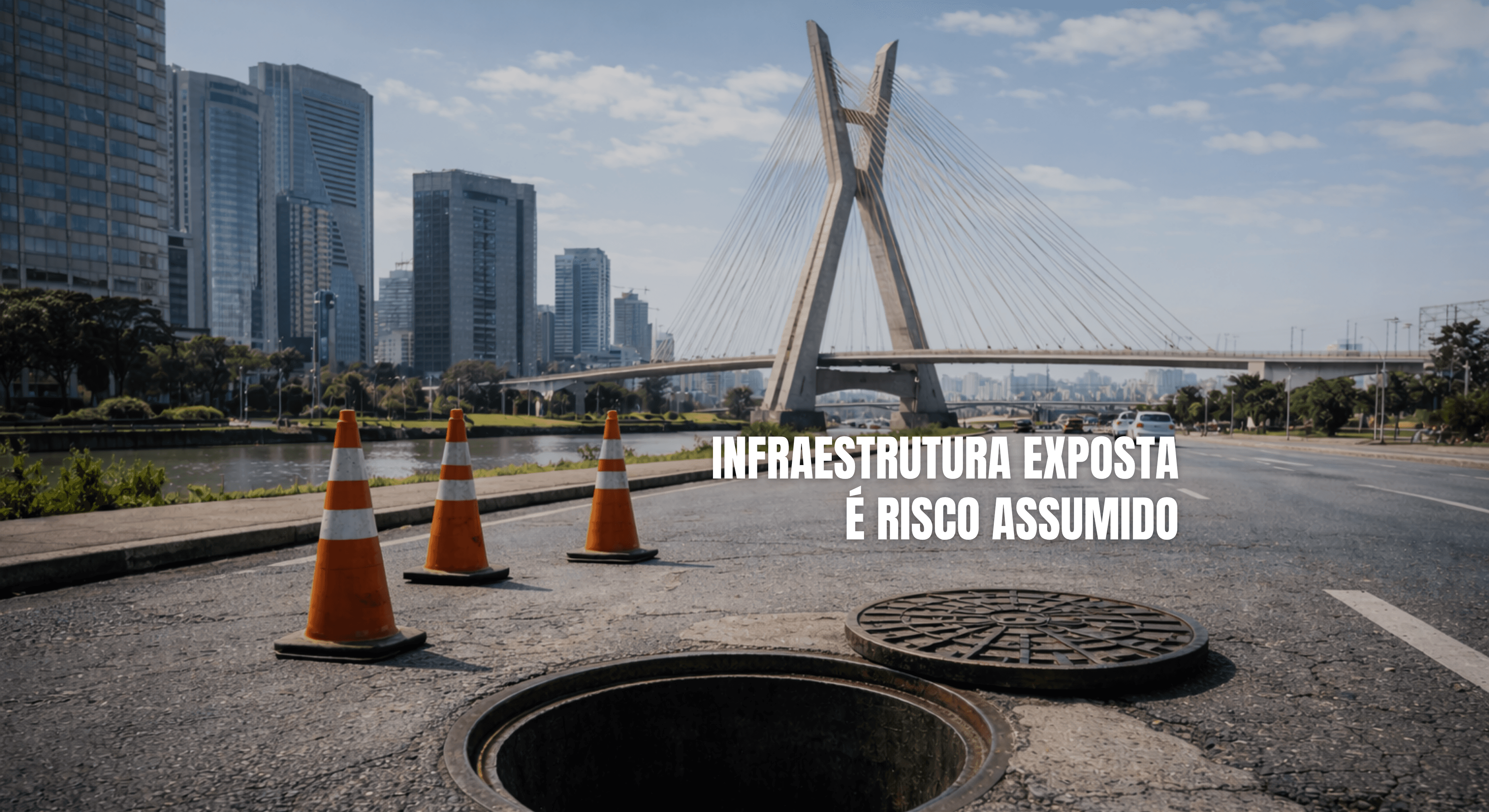 Infraestrutura urbana exposta